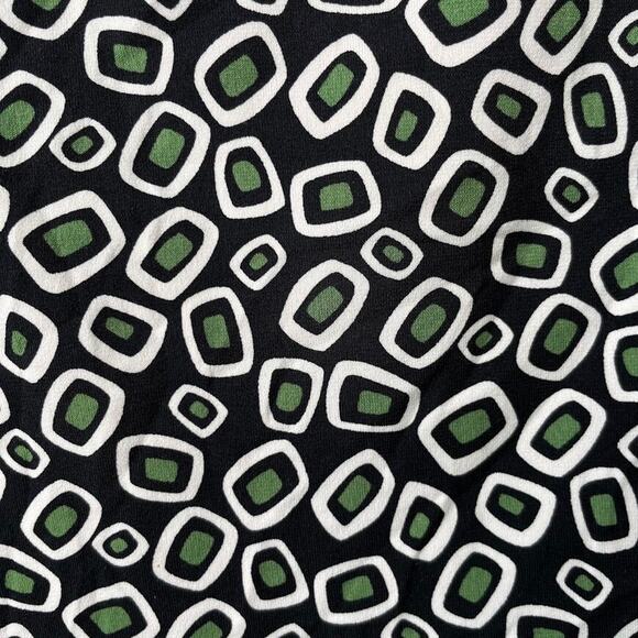 Julie Mitchell Urban Size Medium Pull on Geometric Abstract Artsy Knit Skirt Y2K - Picture 6 of 12